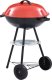 Verk Grill węglowy brykietowy ogrodowy kółka pokrywa okrągły zamykany przenośny Grill węglowy brykietowy ogrodowy kółka pokrywa okrągły zamykany przenośny 5