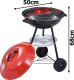Verk Grill węglowy brykietowy ogrodowy kółka pokrywa okrągły zamykany przenośny Grill węglowy brykietowy ogrodowy kółka pokrywa okrągły zamykany przenośny 9
