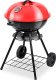 Verk Grill węglowy brykietowy ogrodowy kółka pokrywa okrągły zamykany przenośny Grill węglowy brykietowy ogrodowy kółka pokrywa okrągły zamykany przenośny 3