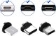 Kabel USB Verk Kabel magnetyczny przwód do ładowania 3w1 micro typ-c usb lightning 1m Kabel magnetyczny przwód do ładowania 3w1 micro typ-c usb lightning 1m 5