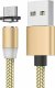 Kabel USB Verk USB-A - USB-C + microUSB + Lightning 1 m Złoty 8
