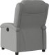 vidaXL Elektryczny fotel rozkładany, ciemnoszary, obity tkaniną 5