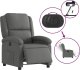 vidaXL Elektryczny fotel rozkładany, ciemnoszary, obity tkaniną 6