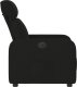 vidaXL Elektryczny fotel rozkładany, czarny, obity tkaniną 10