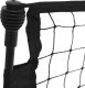 vidaXL Rebounder piłkarski, czarno-żółty, 183x85x120 cm, poliester 5