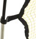 vidaXL Rebounder piłkarski, czarno-żółty, 183x85x120 cm, poliester 6