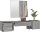 vidaXL Zestaw mebli do przedpokoju, szary dąb sonoma 4