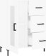 vidaXL Szafka, biała, 69,5x34x90 cm 6