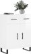 vidaXL Szafka, biała, połysk, 69,5x34x90 cm, materiał drewnopochodny 3