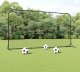 vidaXL Rebounder do piłki nożnej, czarny, 366x90x183 cm, HDPE 1