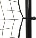 vidaXL Rebounder do piłki nożnej, czarny, 366x90x183 cm, HDPE 4