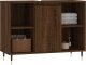 vidaXL Szafka łazienkowa, brązowy dąb, 80x33x60 cm 3