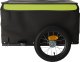 vidaXL Przyczepka rowerowa, czarno-zielona, 30 kg, żelazo 7