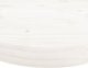 vidaXL Blat stołu, okrągły, biały, 50x3 cm, lite drewno sosnowe 5