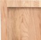 vidaXL Blat do łazienki, jasnobrązowy, 100x50x(2-4) cm, lite drewno 6