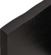 vidaXL Blat do łazienki, ciemnobrązowy, 160x60x(2-4) cm, lite drewno 8