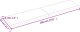 vidaXL Blat stołu, 180x40x(2-6) cm, surowe lite drewno dębowe 8