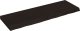 vidaXL Blat stołu, ciemnobrązowy, 120x40x(2-6) cm, lite drewno dębowe 2