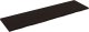 vidaXL Blat stołu, ciemnobrązowy, 220x60x(2-4) cm, lite drewno dębowe 2