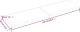 vidaXL Blat stołu, ciemnobrązowy, 220x60x(2-4) cm, lite drewno dębowe 9