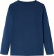 vidaXL Koszulka dziecięca z długimi rękawami, granatowa, 116 2