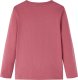 vidaXL Koszulka dziecięca z długimi rękawami, ciemna czerwień, 116 2