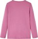 vidaXL Koszulka dziecięca z długimi rękawami, malinowa, 104 2
