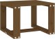 vidaXL Stolik ogrodowy, miodowy, 40x38x28,5 cm, lite drewno sosnowe 1