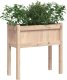 vidaXL Donica ogrodowa na nogach, 70x31x70 cm, lite drewno sosnowe 3