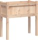 vidaXL Donica ogrodowa na nogach, 70x31x70 cm, lite drewno sosnowe 6
