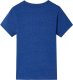 vidaXL Koszulka dziecięca, ciemnoniebieski melanż, 128 2