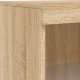vidaXL Szafka z oświetleniem LED, dąb sonoma, 181,5x37x100 cm 11