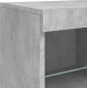 vidaXL Szafka z oświetleniem LED, szarość betonu, 163x37x67 cm 12