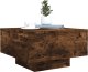 vidaXL Stolik kawowy, przydymiony dąb, 55x55x31 cm 4