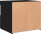 vidaXL Szafki nocne z oświetleniem LED, 2 szt., czarne, 50x40x45 cm 10