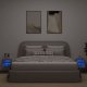 vidaXL Ścienne szafki TV z LED, 2 szt., dąb sonoma, 30x28,5x30 cm 3