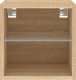 vidaXL Ścienne szafki TV z LED, 2 szt., dąb sonoma, 30x28,5x30 cm 9