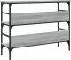 vidaXL Stolik konsolowy, szary dąb sonoma, 100x32x75 cm 7