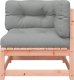 vidaXL Ogrodowa sofa narożna z poduszkami, lite drewno daglezjowe 6