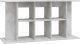 vidaXL Szafka pod akwarium, szarość betonu, 120x40x60 cm 2