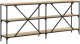vidaXL Stolik konsolowy, dąb sonoma, 180x30x75 cm 5