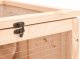 vidaXL Klatka dla chomika, 81x40x60 cm, lite drewno jodłowe 8