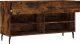 vidaXL Ławka z miejscem na buty, przydymiony dąb, 102x35x55 cm 5
