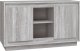 vidaXL Szafka, szary dąb sonoma, 102x35x60 cm, materiał drewnopochodny 2