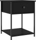 vidaXL Stoliki nocne, 2 szt., czarne, 44x45x58 cm 3
