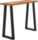 vidaXL Stolik konsolowy, 110x35x80 cm, lite drewno akacjowe 2