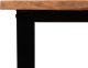 vidaXL Stolik konsolowy, 110x35x80 cm, lite drewno akacjowe 7
