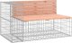 vidaXL Ławka ogrodowa z gabionem 122x71x65,5cm, lite drewno daglezjowe 2