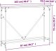 vidaXL Stolik konsolowy, czarny, 102x22,5x75 cm 9