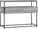 vidaXL Stolik konsolowy, szary dąb sonoma, 100x40x75 cm 5